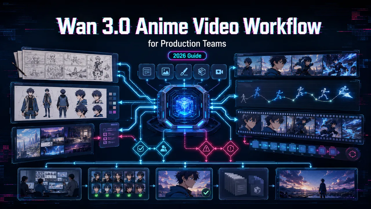 Wan 3.0 Anime Video Workflow for Production Teams