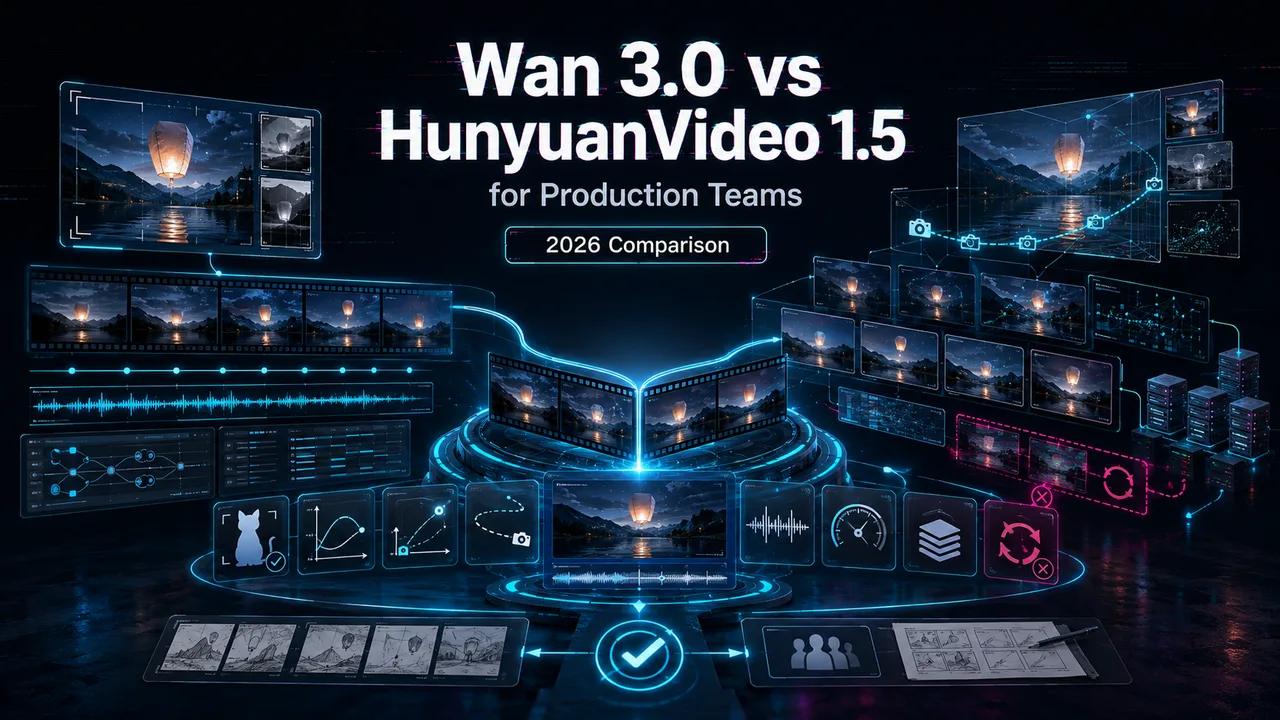 Wan 3.0 vs HunyuanVideo 1.5 for Production Teams