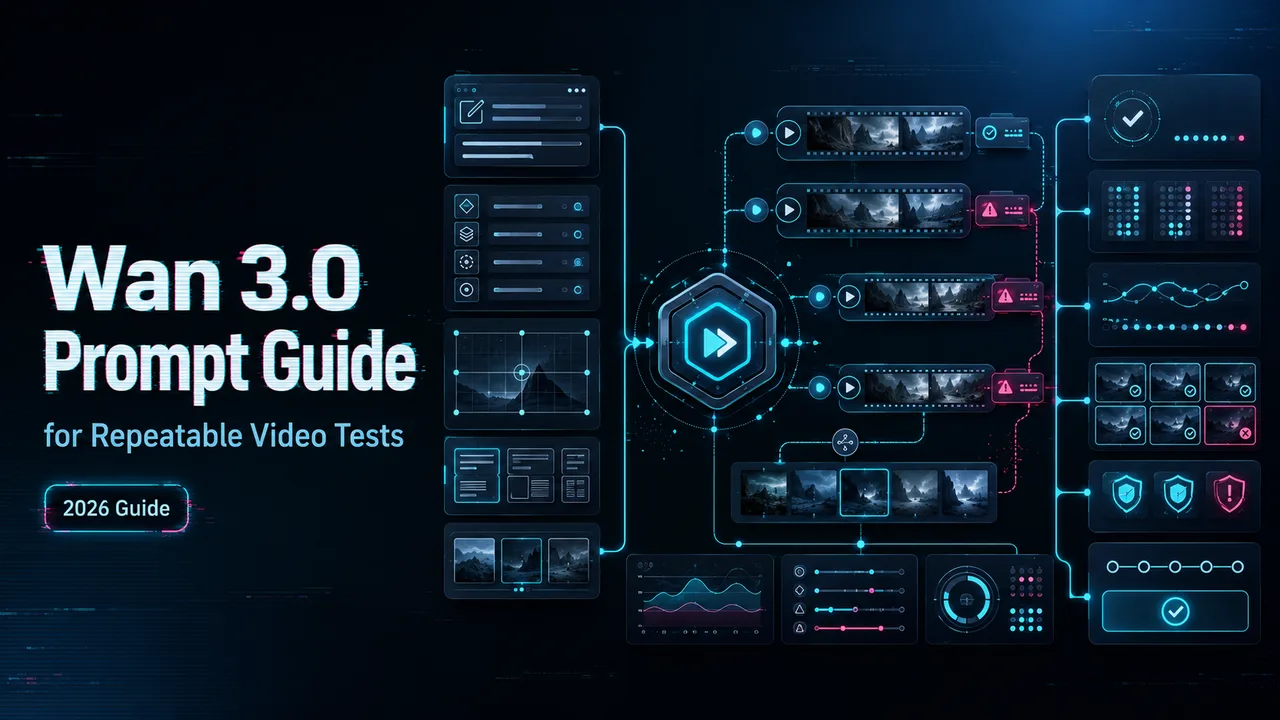 Wan 3.0 Prompt Guide for Repeatable Video Tests