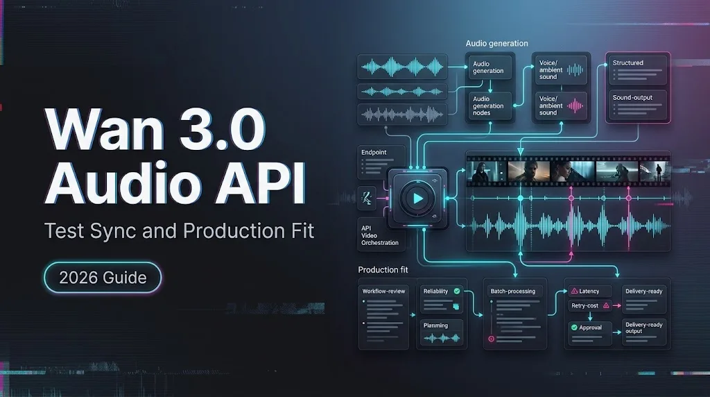 Wan 3.0 Audio API: Test Sync and Production Fit