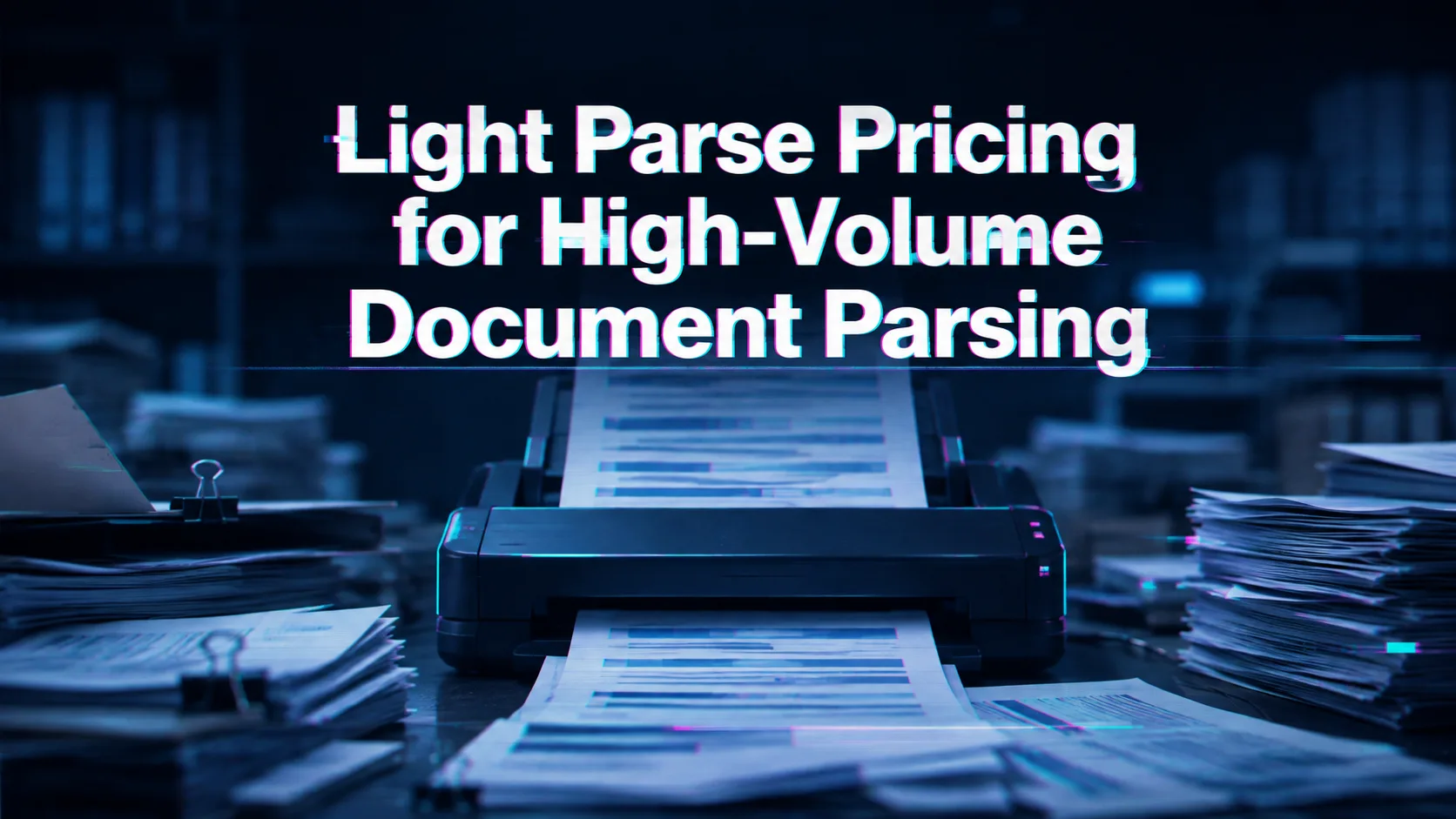 Light Parse Pricing for High-Volume Document Parsing
