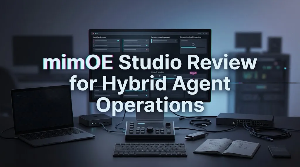 mimOE Studio Review for Hybrid Agent Operations