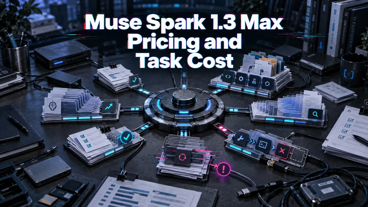 Muse Spark 1.3 Max Pricing and Task Cost