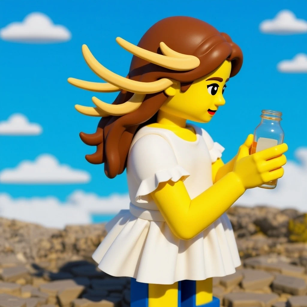 Turn it into a lego style