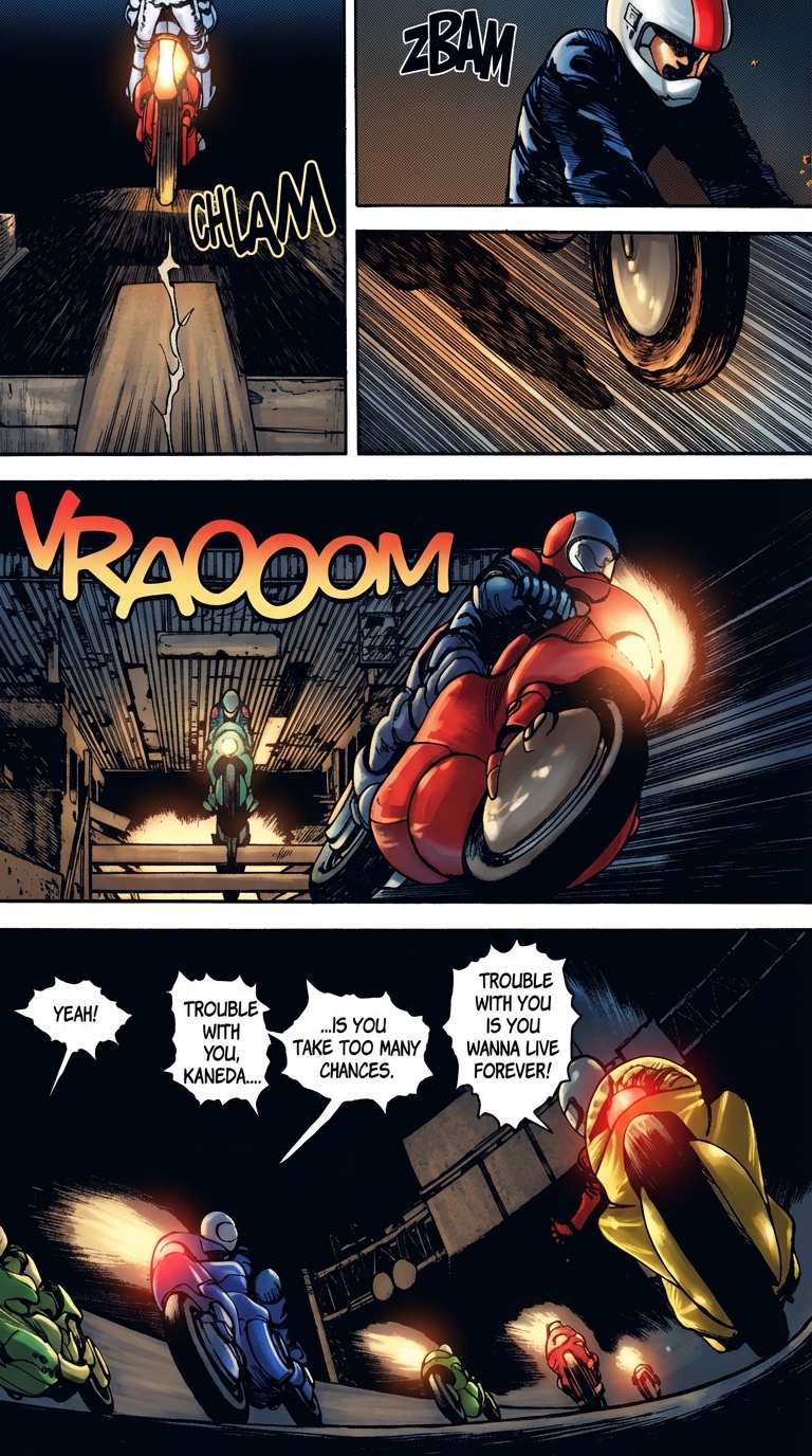 Color this page of manga.