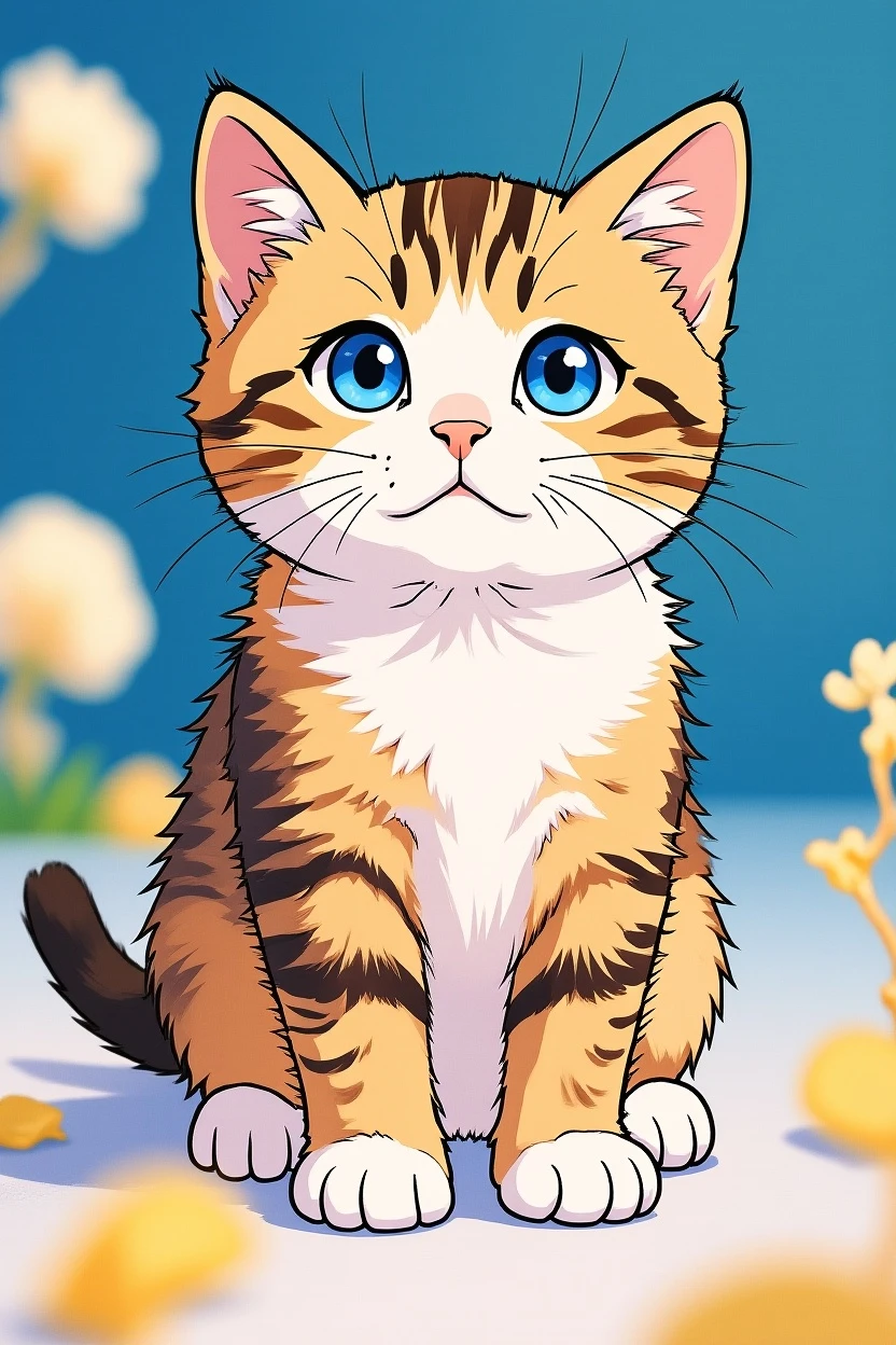 Turned into anime style