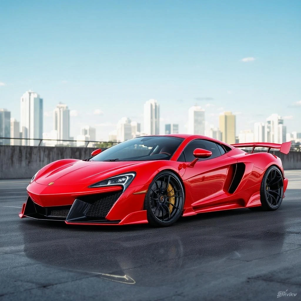 Change the car color to red.