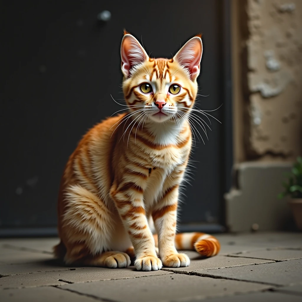 a cat