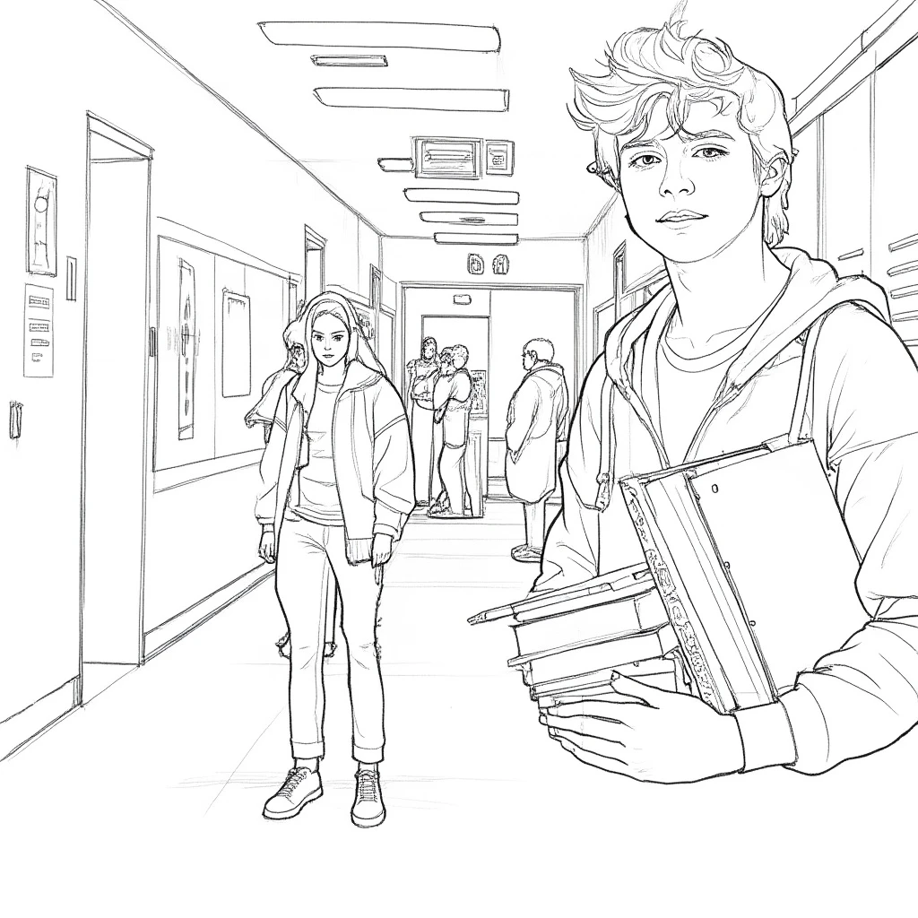 Turn this image into a sketch