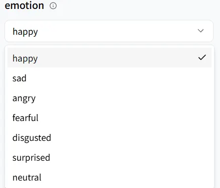 Emotion Parameter