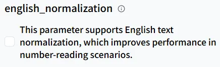 English Normalization