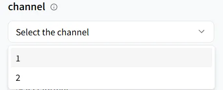 Channel Parameter