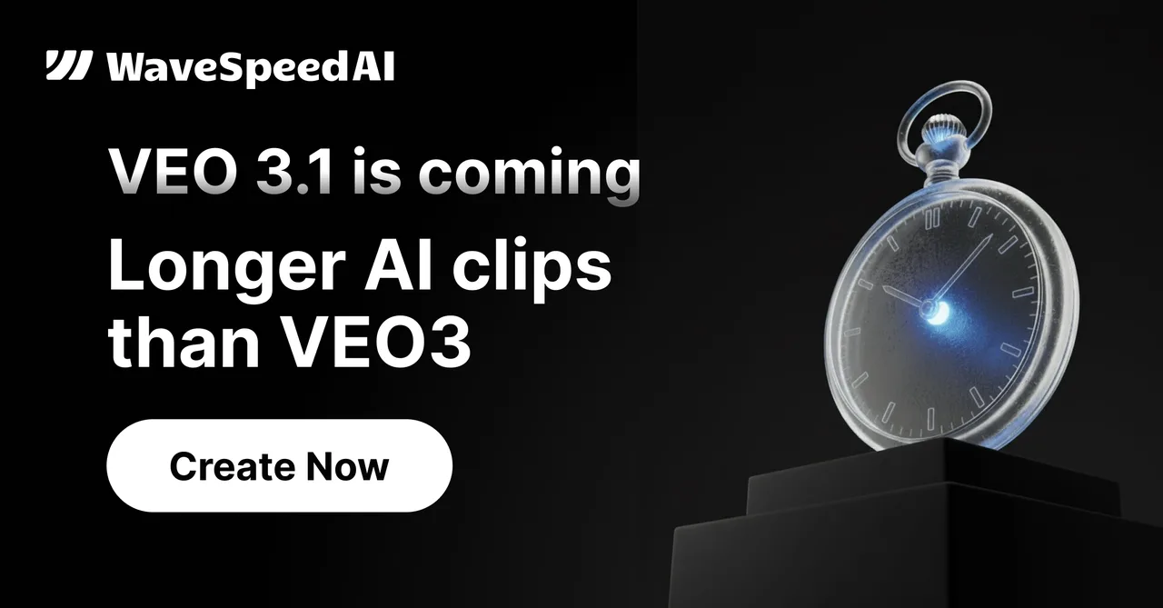 Veo 3.1 現已在 WaveSpeedAI 上推出