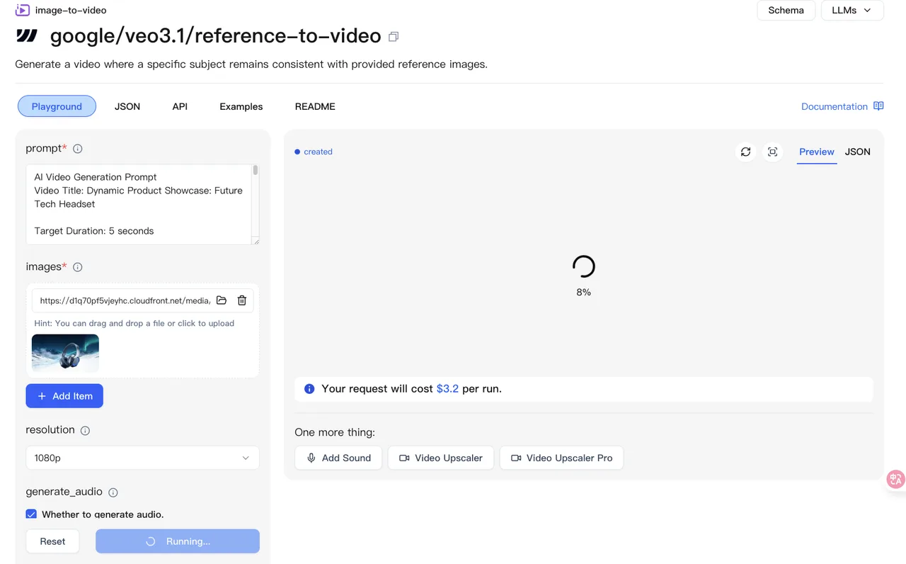 Video storyboard
