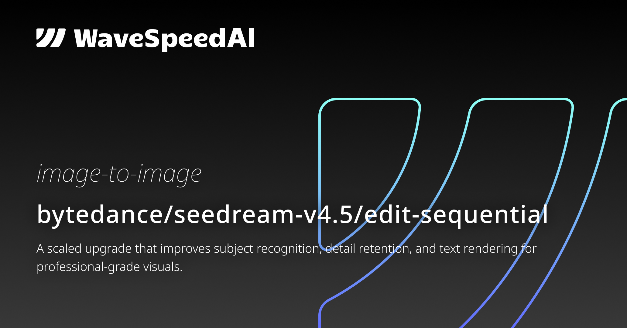 Seedream V4.5 Edit Sequential | Fast Image Editing API | WaveSpeedAI