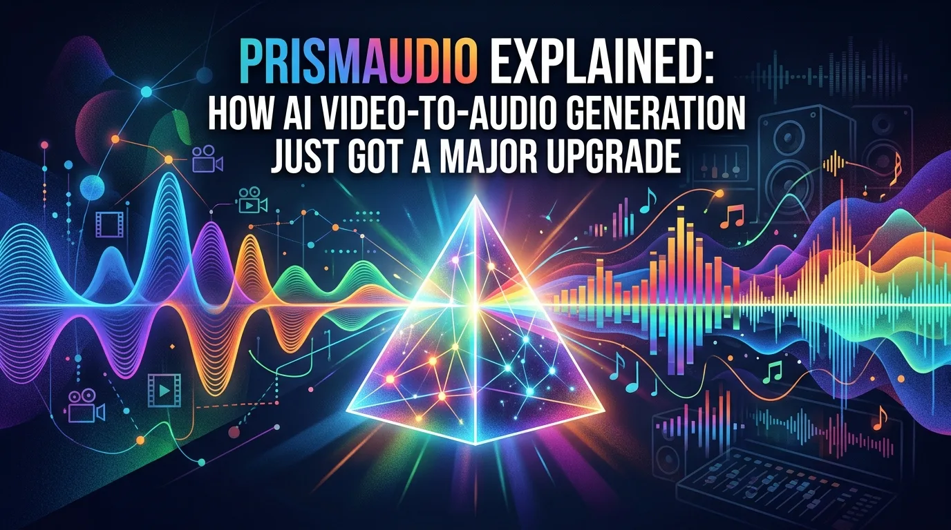 PrismAudio Explicado: Cómo la Generación de Audio a Partir de Video con IA Acaba de Recibir una Gran Mejora