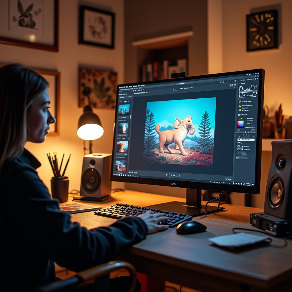 LoRA-Powered Customization