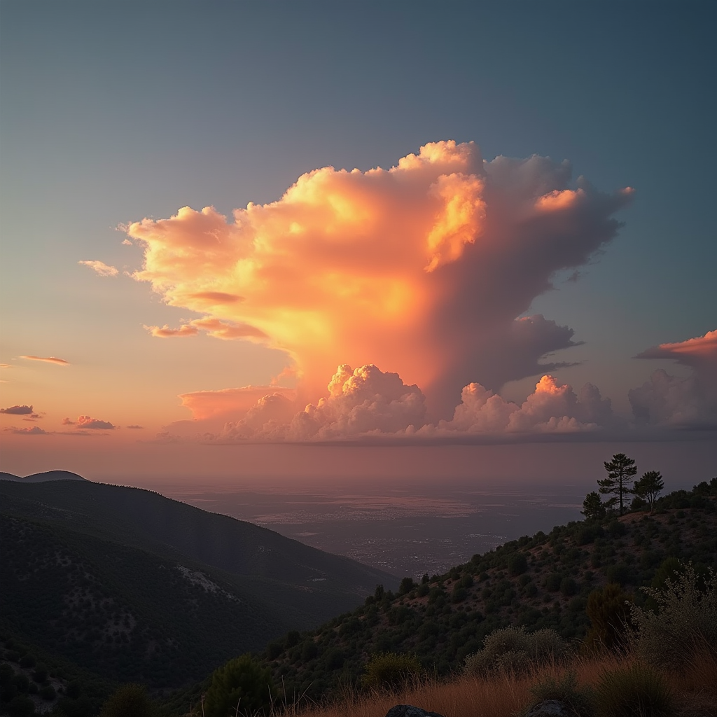 Inpainting - Remove the watermark text and reconstruct the underlying scene seamlessly.