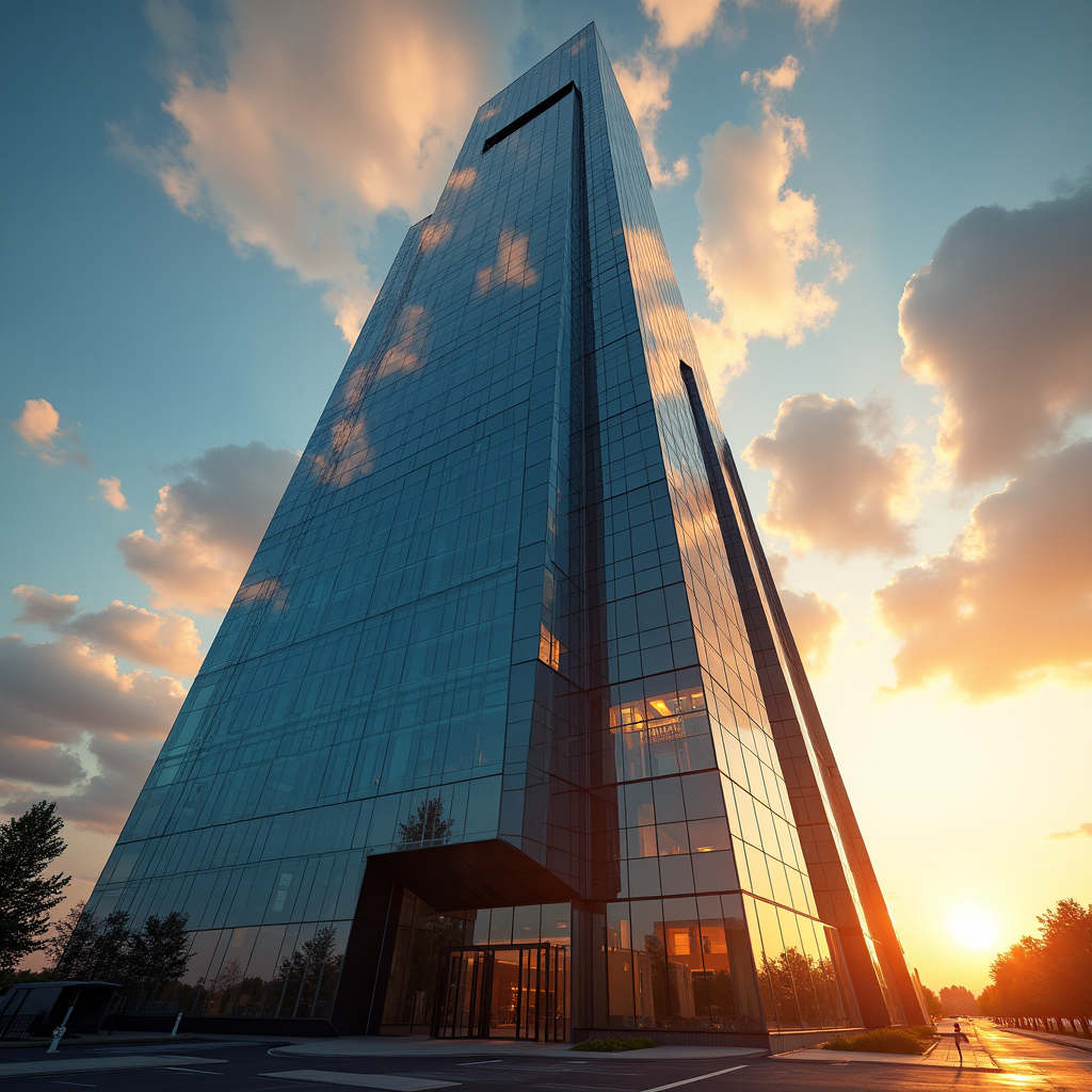 Cinematic - Cyberpunk cityscape at night, neon reflections on wet streets, flying vehicles i