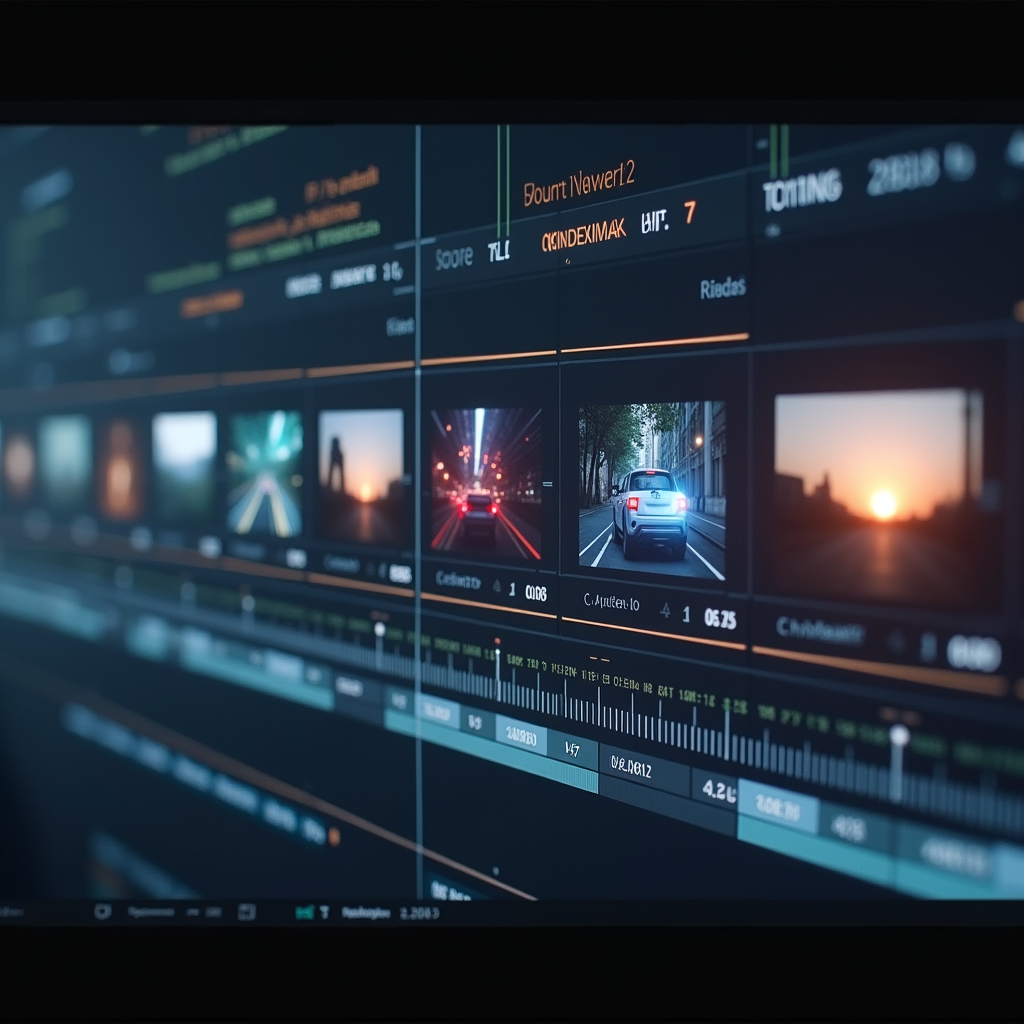 Scene Continuity Matching - AI analyzes the ending frames of one clip and the opening frames of the next, en