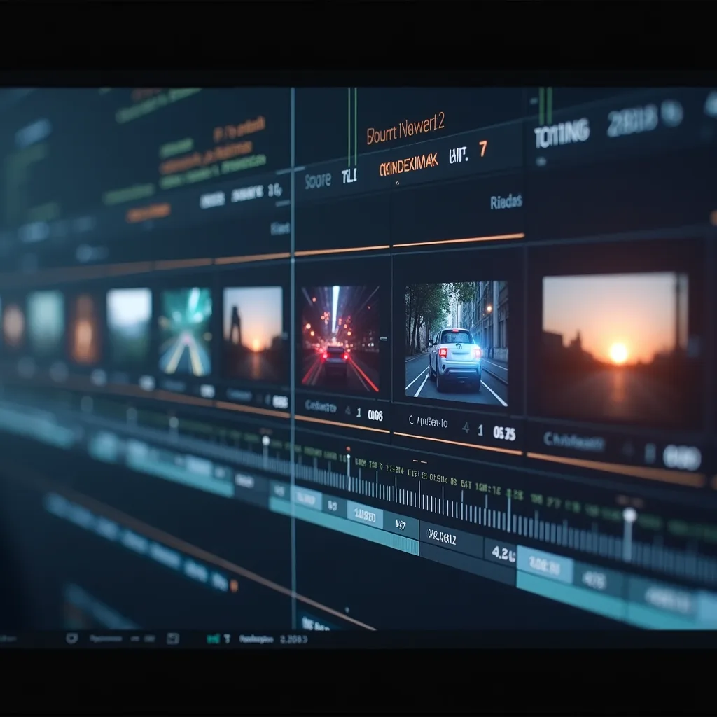 Scene Continuity Matching - AI analyzes the ending frames of one clip and the opening frames of the next, en