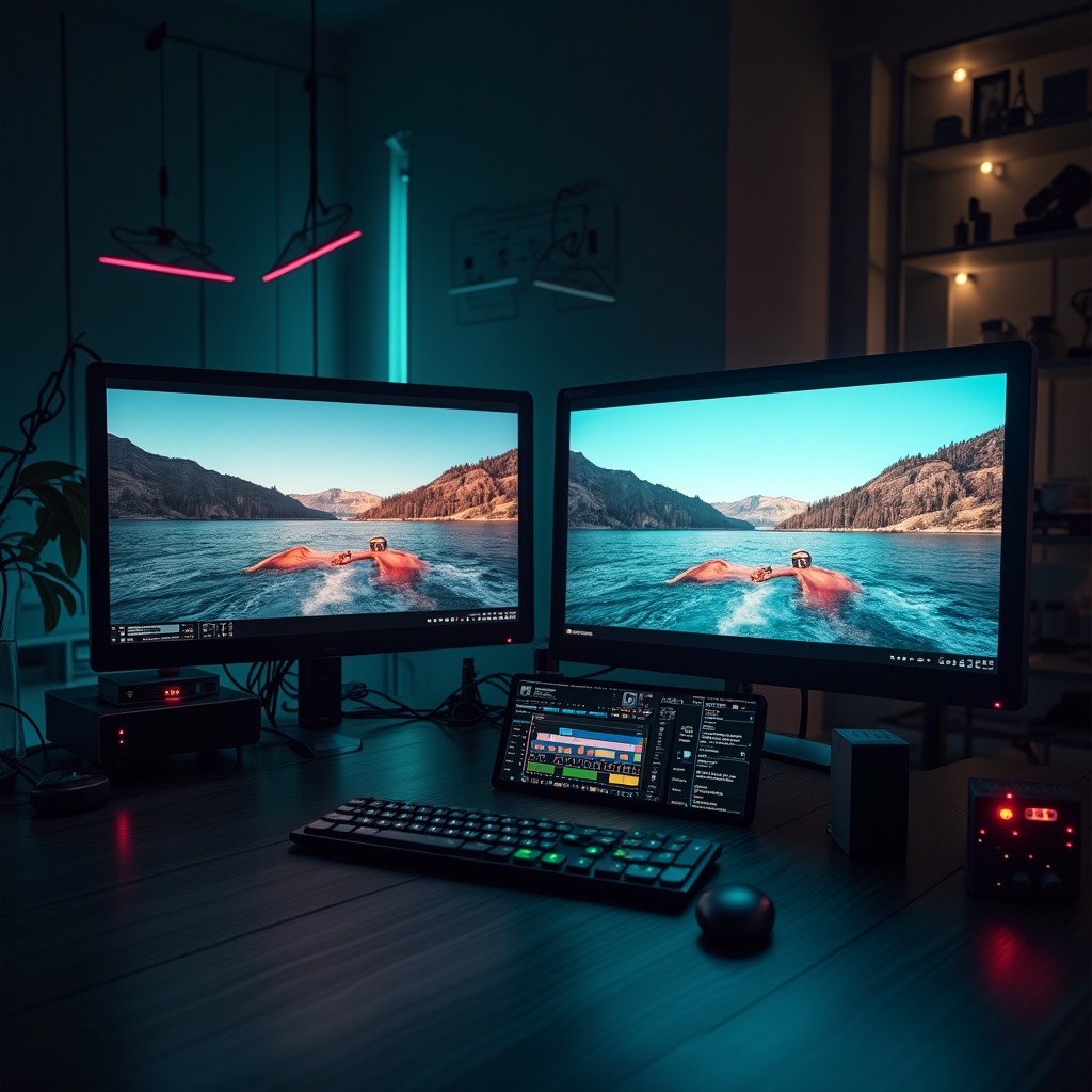 Automatic Transitions & Color Grading - Smooth cross-fades, dissolves, and cuts are applied intelligently based on scene