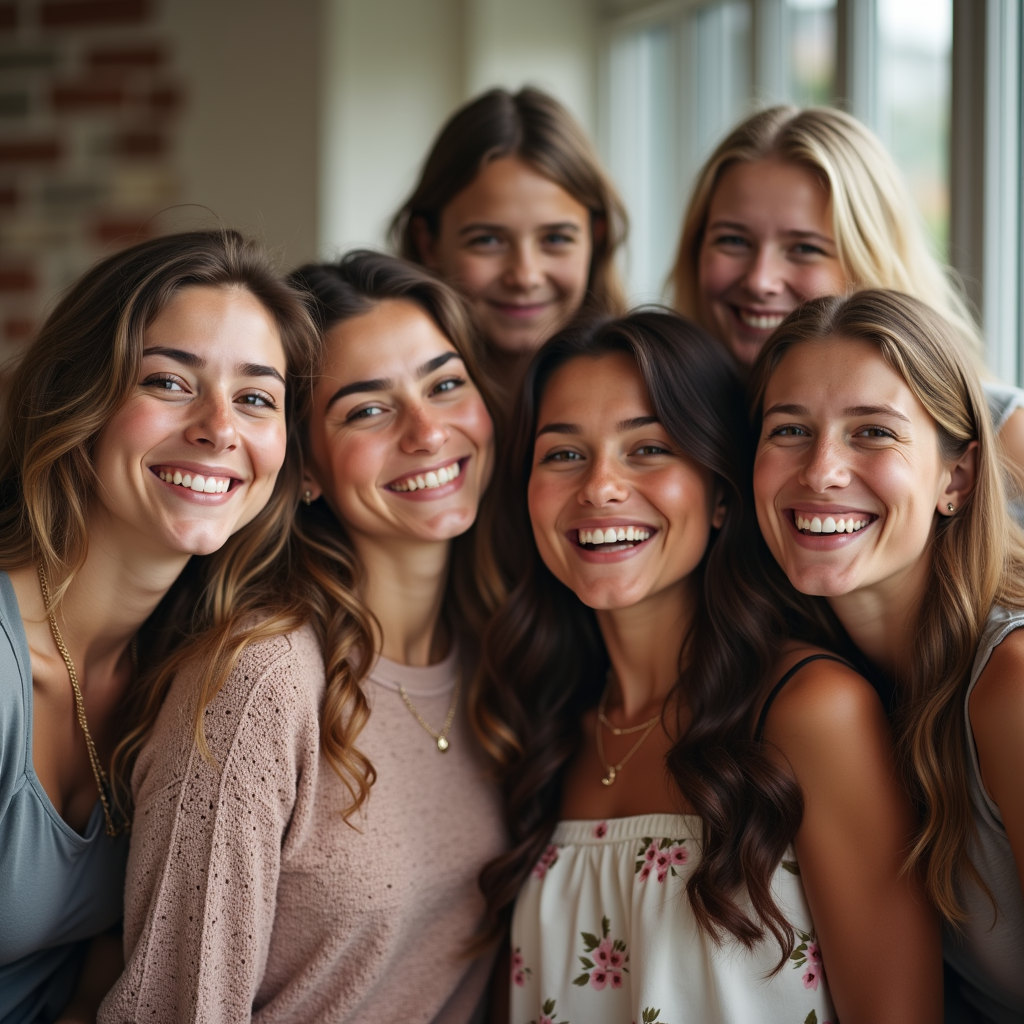 Gradual - Progression from age 20 to 80 showing natural aging stages with consistent ident