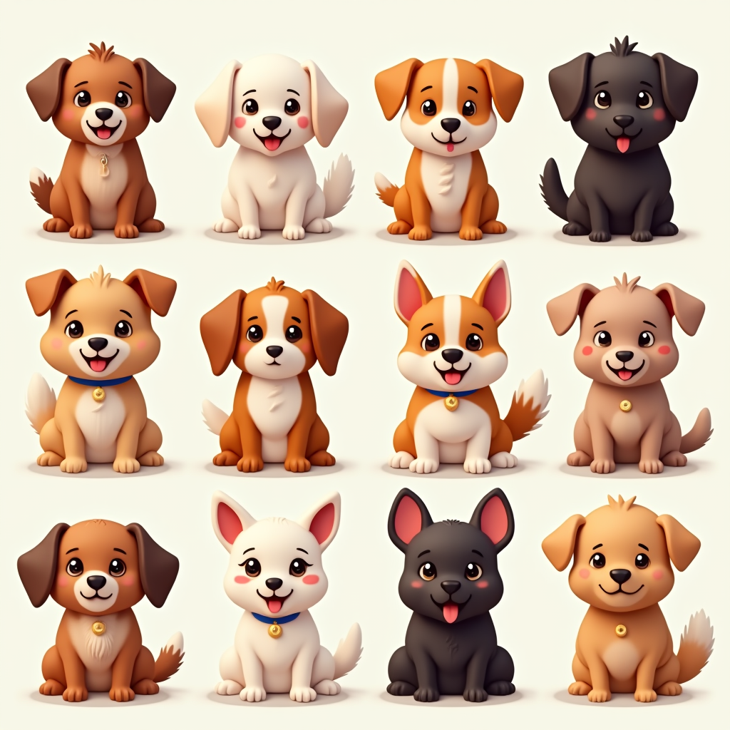 Multiple Breeds & Poses - Works with all dog breeds — from Golden Retrievers to French Bulldogs. Generate 