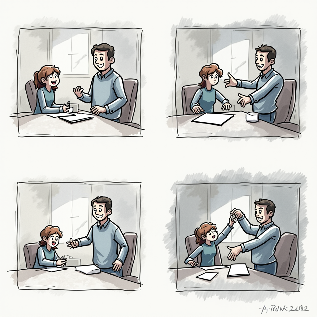 Abstract - Abstract doodle morphing into recognizable shapes, flowing lines, creative trans