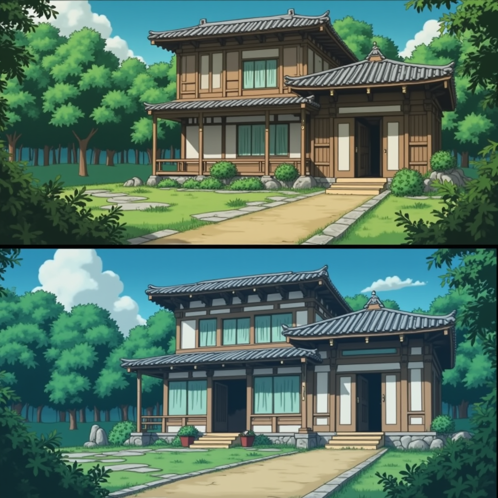 Frame-Consistent Style Transfer - Every frame is transformed into Ghibli anime style with consistent artistic trea