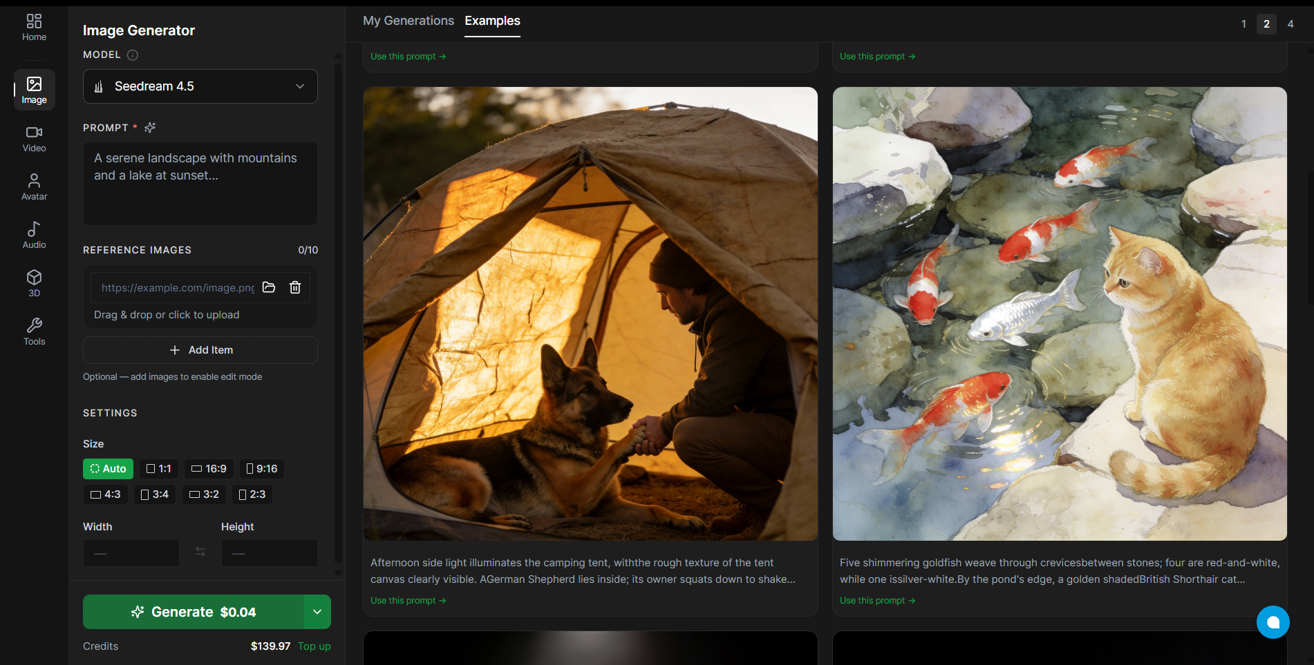 Image Generation & Editing