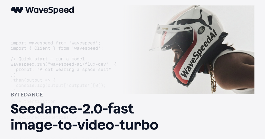 Seedance 2.0 Fast Image to Video Turbo | Fast Image-to-Video API ...
