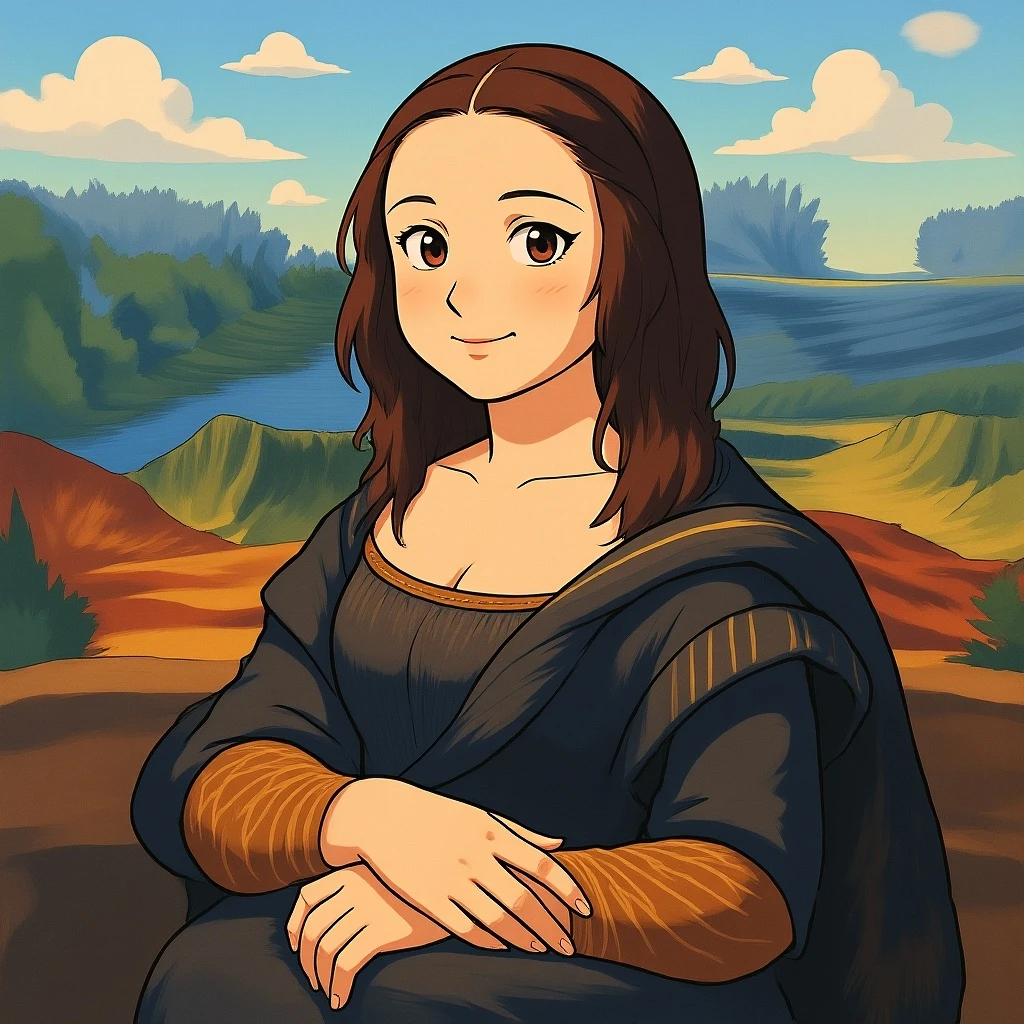 Into Ghibli style