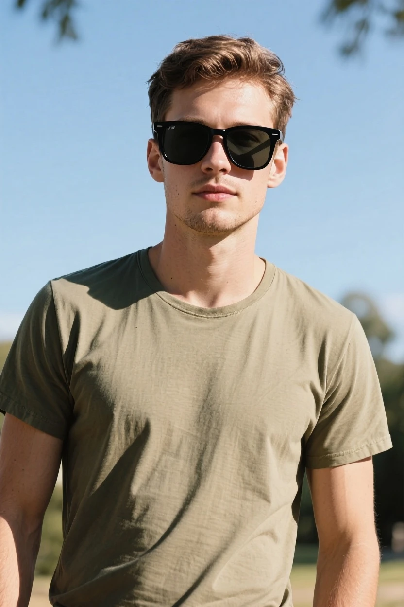 Put a sunglasses on this guy.