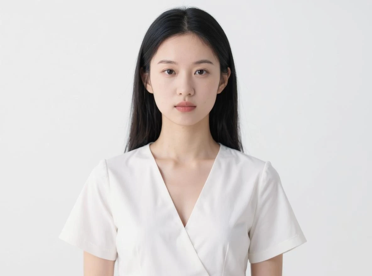 Turn clothes into a white dress