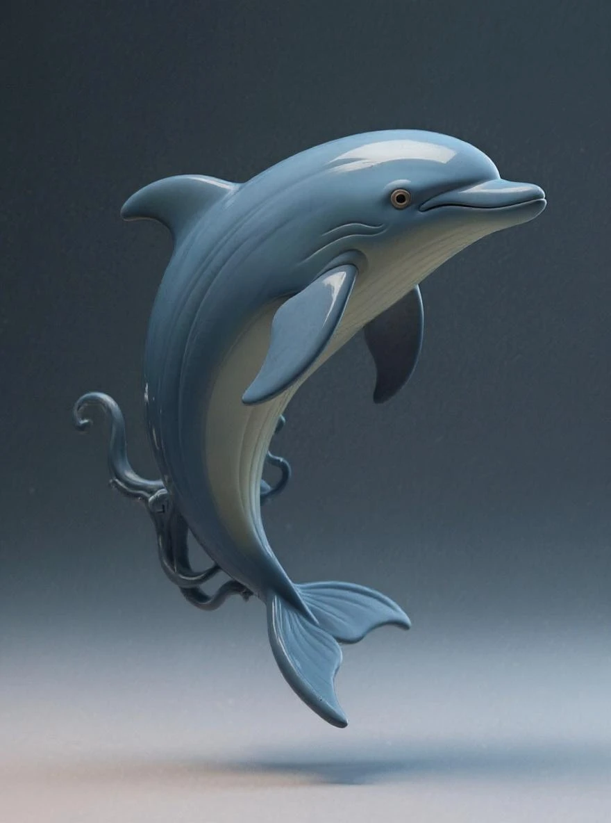 Color the dolphin
