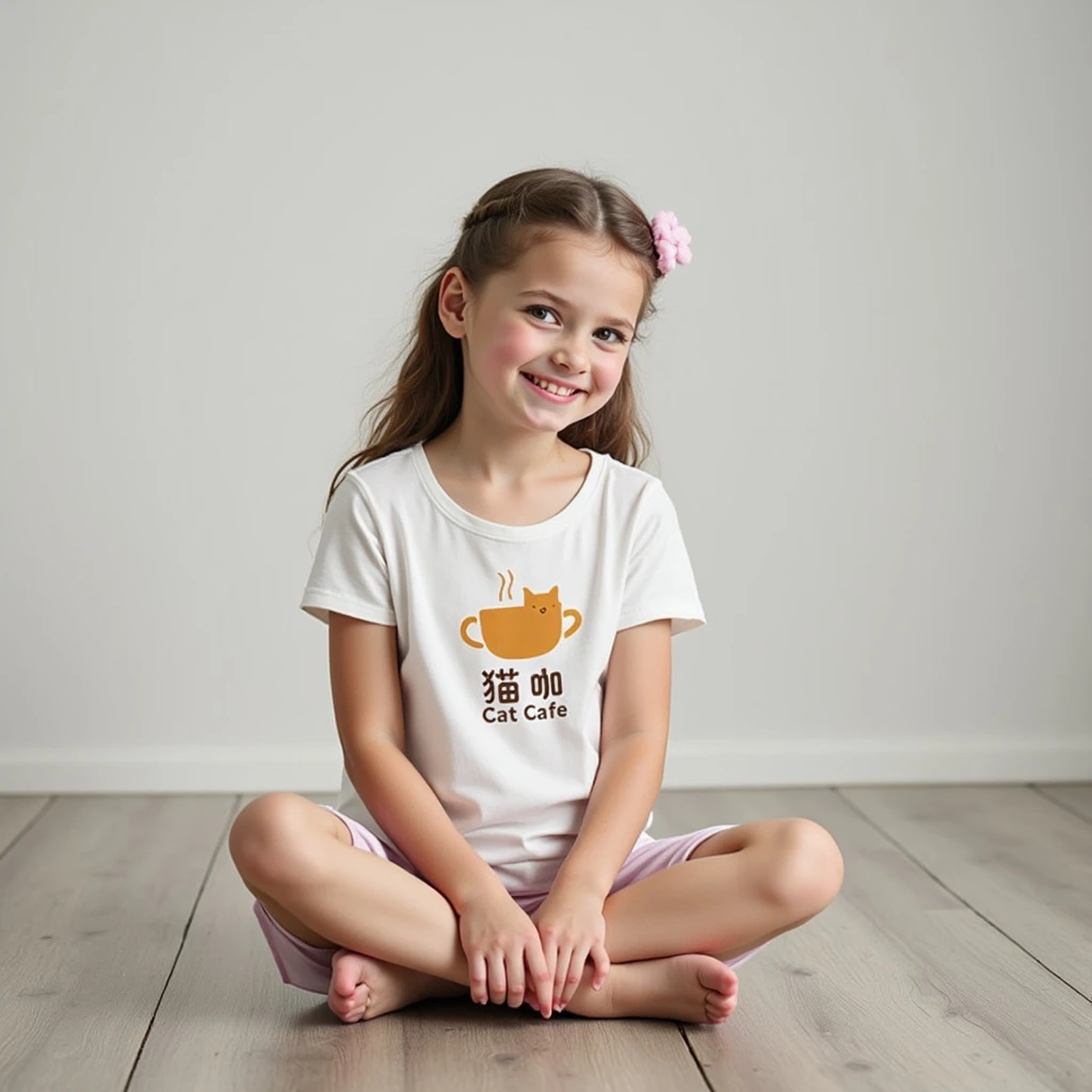 The girl has the print from the image below on her.