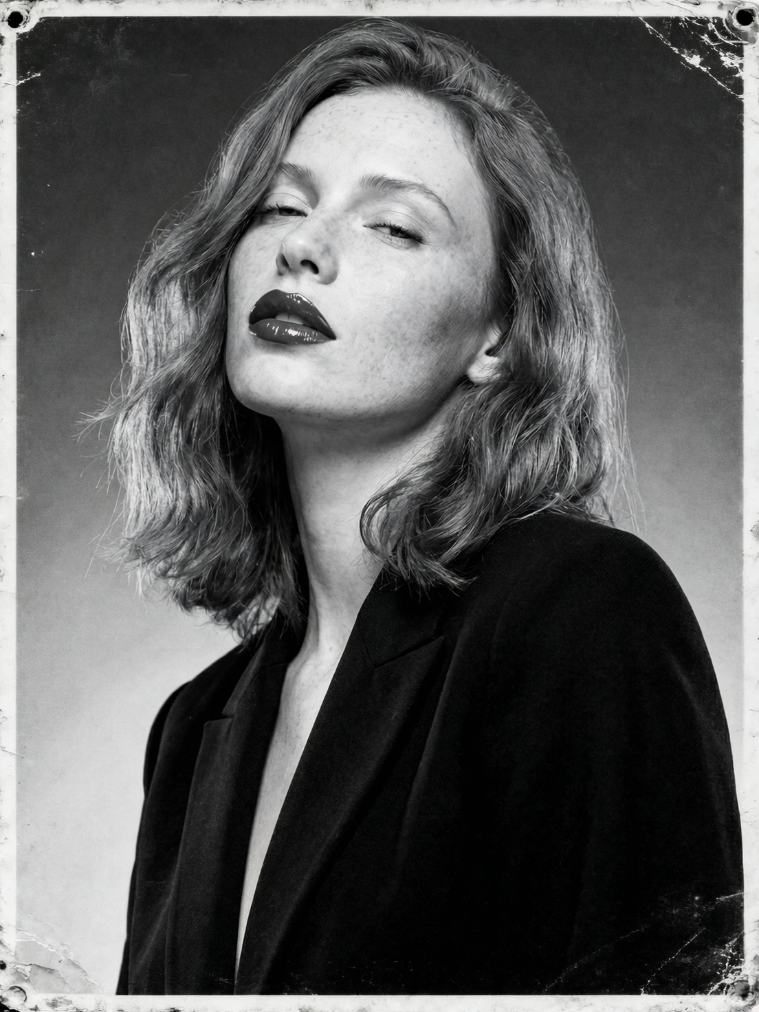 black and white style, just like the old 60s style