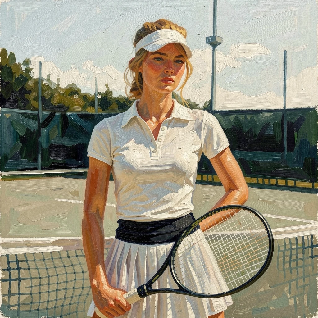 make it an oil paint style