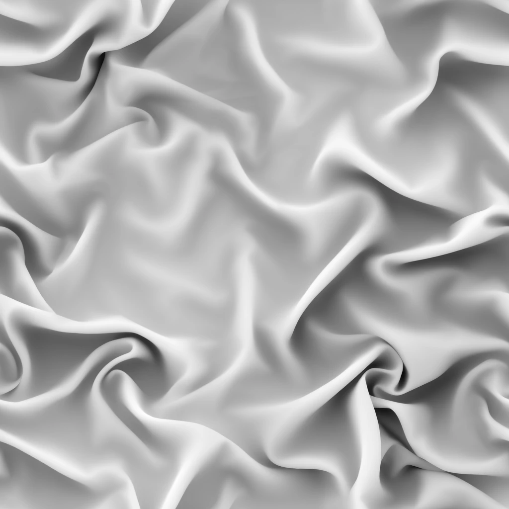 crumpled silk fabric