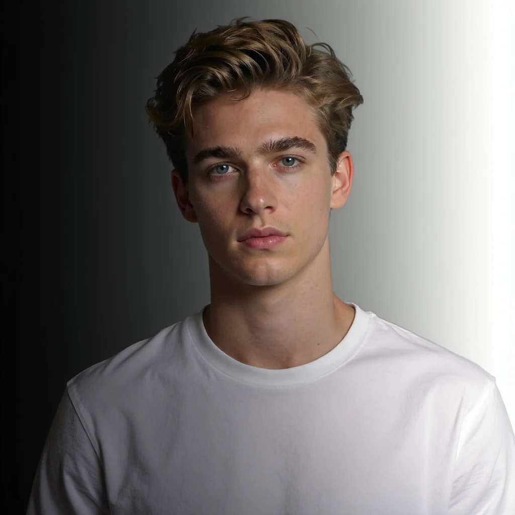 studio portrait lighting, do not change the background