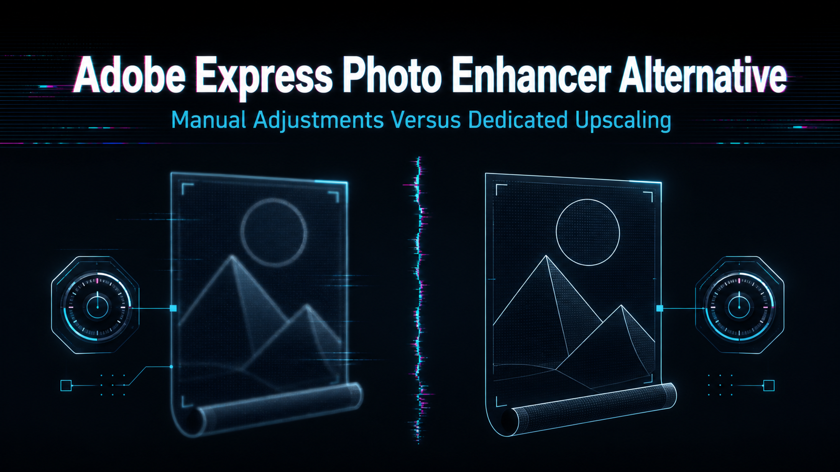 Adobe Express Photo Enhancer Alternative