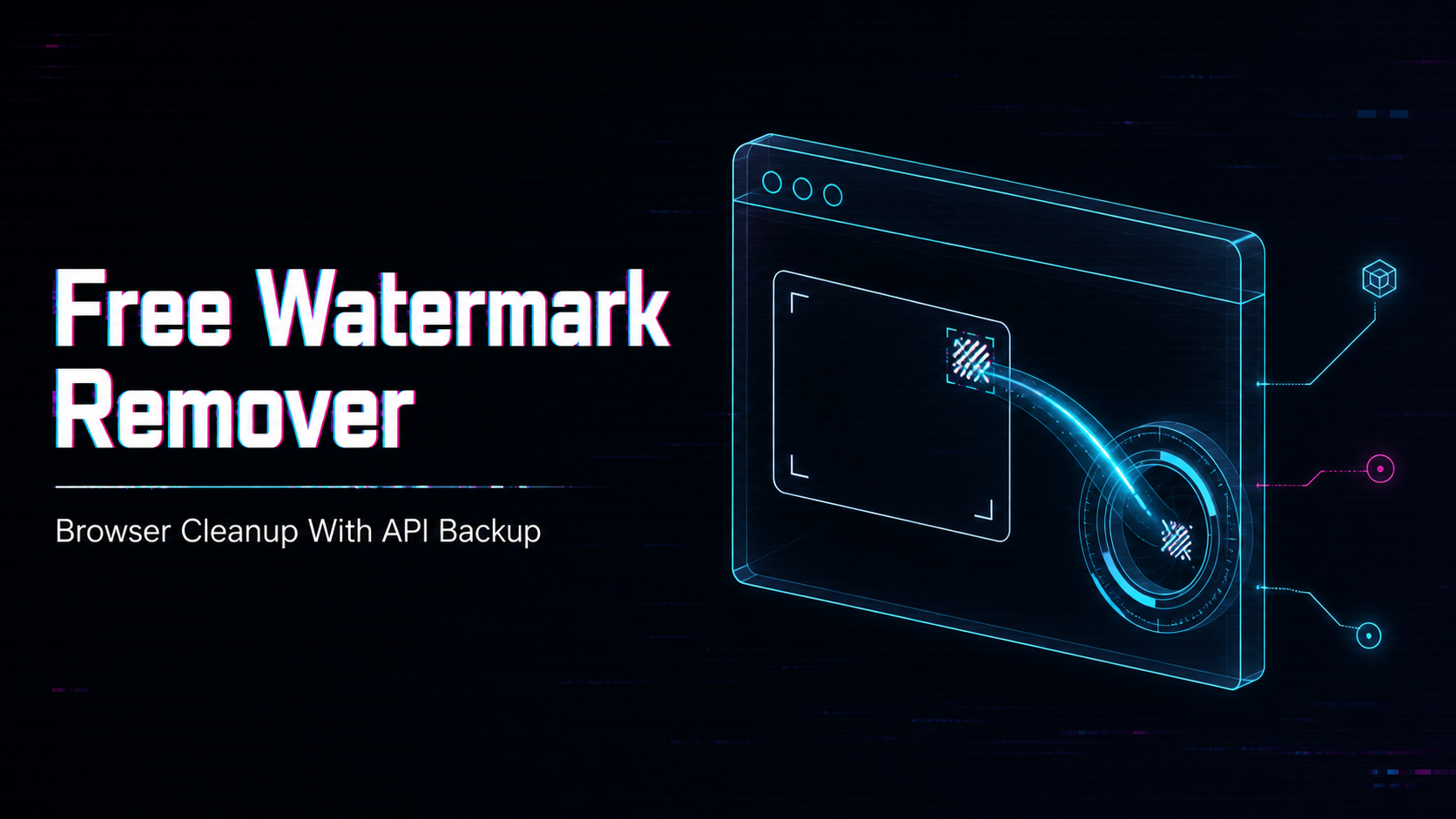 Remove Watermarks Online, No App
