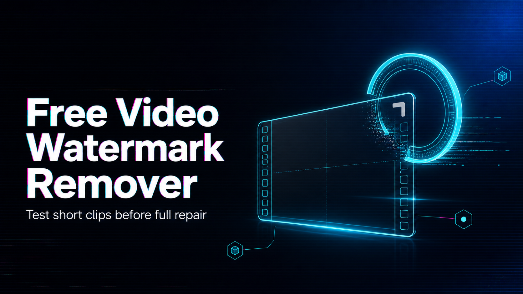 Online Video Watermark Removal: Free Limits