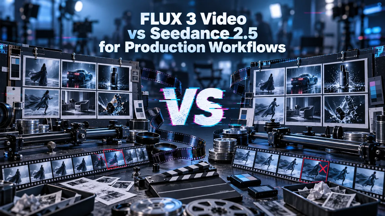 FLUX 3 Video vs Seedance 2.5 for Production Workflows