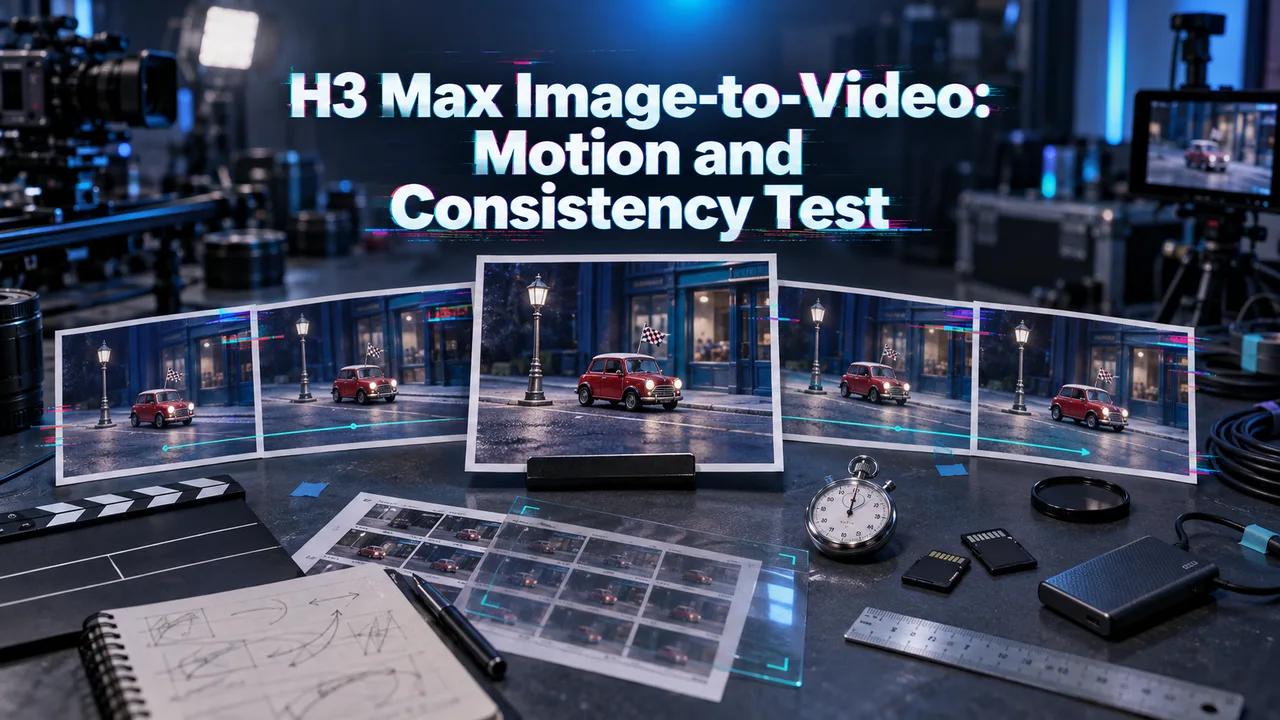 H3 Max Image-to-Video: Motion and Consistency Test