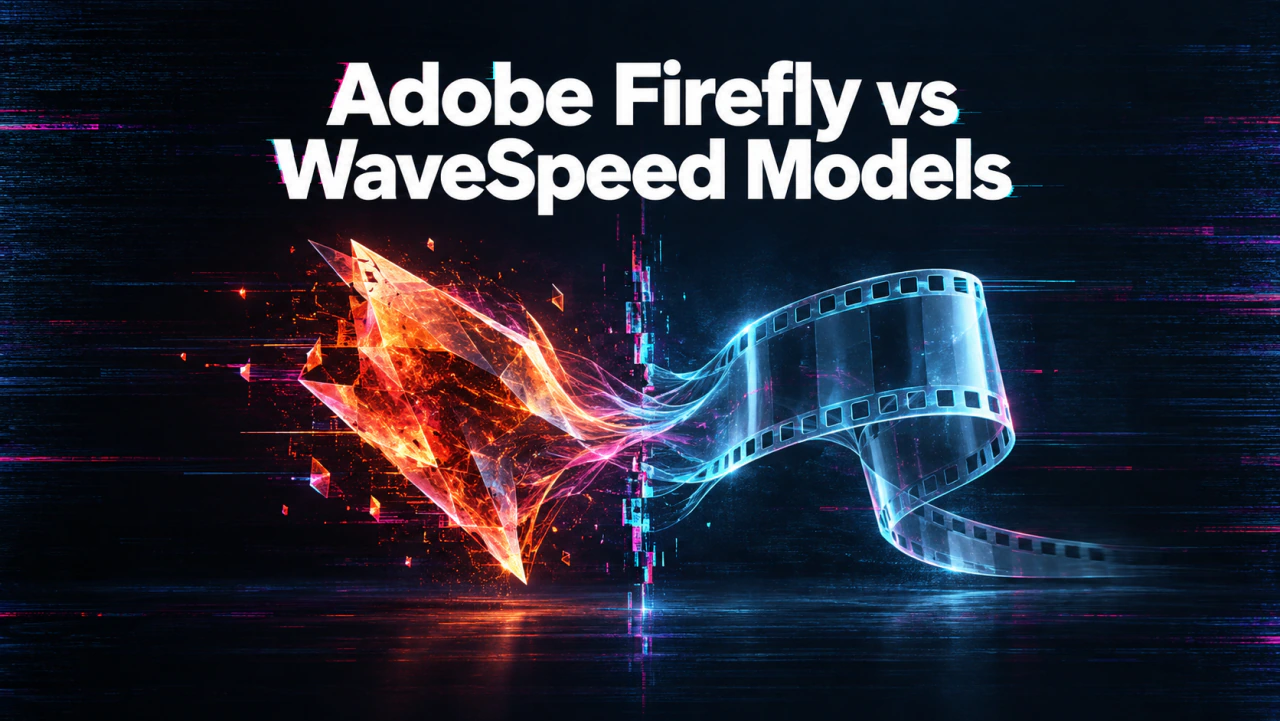 Adobe Firefly Text to Video vs WaveSpeed Models