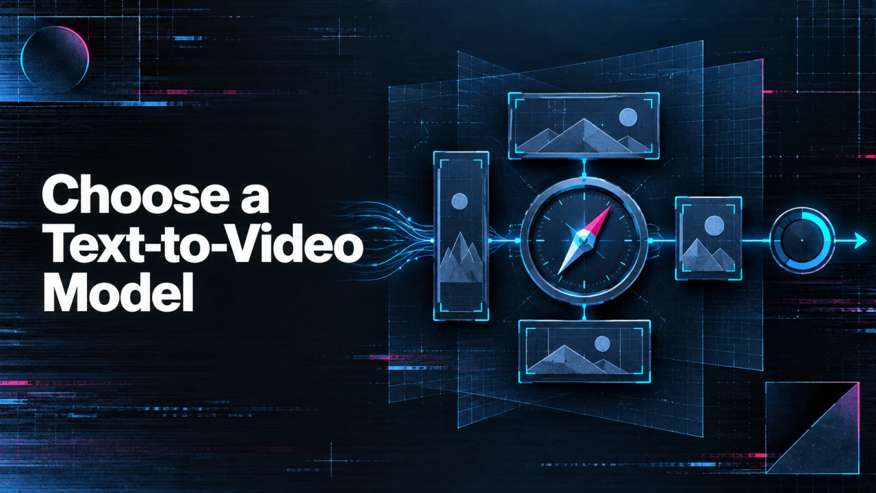 Text to Video Model Selection by Input and Output