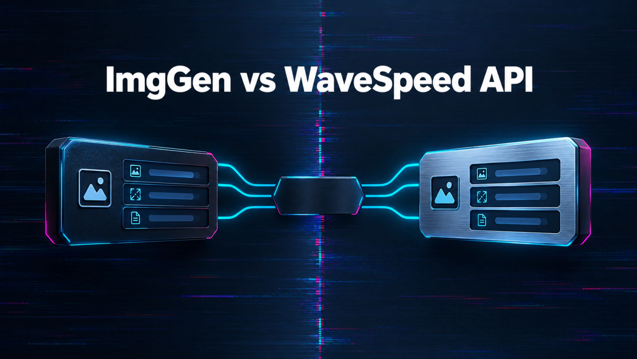 ImgGen AI Image Upscaler vs WaveSpeed API