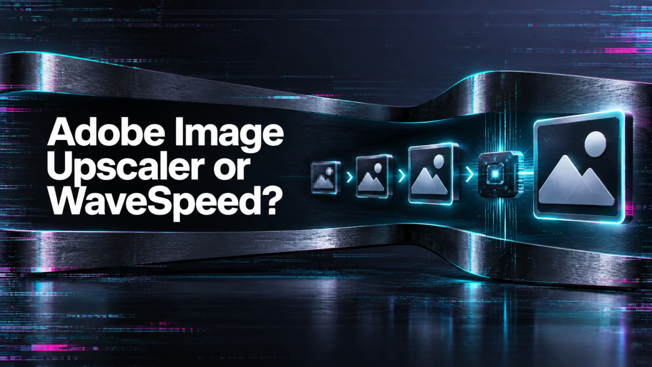 Adobe Image Upscaler or WaveSpeed for Web Assets?